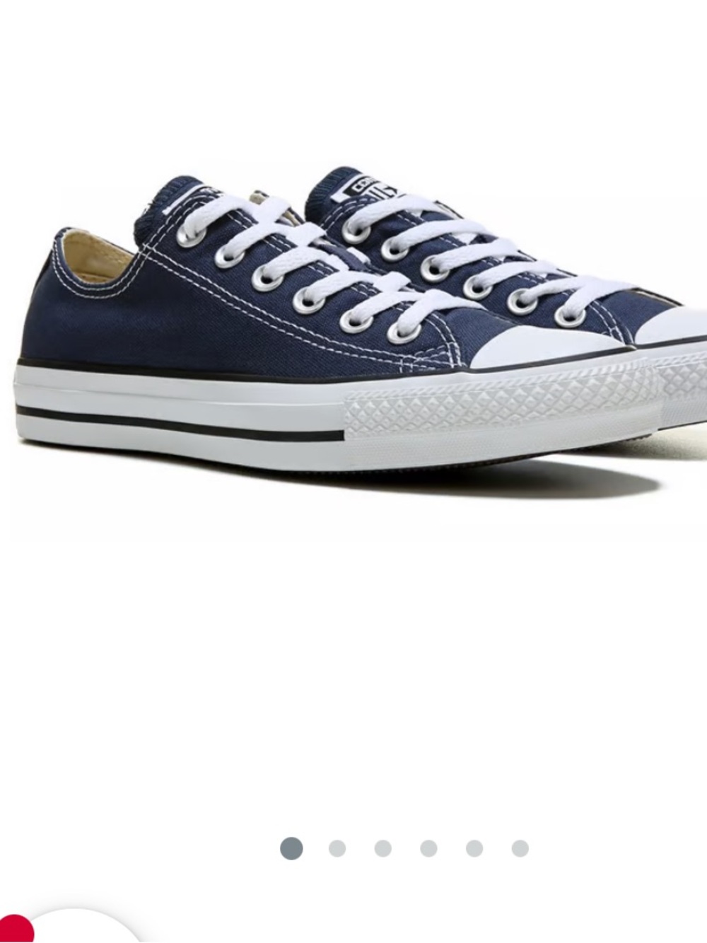 Converse Classic Navy Low-Top Canvas Sneakers